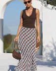 GEORGIA ZOE JUBILANT GEORGETTE PULL ON BIAS MAXI SKIRT