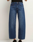 AMONG THE BRAVE VARISTY BARREL JEAN