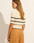 AUGUSTE MILA CROCHET TEE