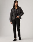 LEVIS WEDGIE STRAIGHT - BLACK SPROUT