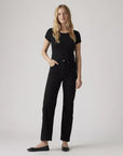 LEVIS RIBCAGE STRAIGHT ANKLE - BLACK SPROUT
