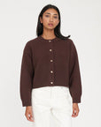 HUFFER ELLE CROP CARIDGAN