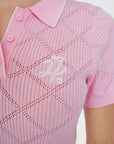 HUFFER DIAMOND KNIT POLO