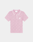 HUFFER DIAMOND KNIT POLO