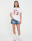 HUFFER CLASSIC TEE 170/FLOWER MARKET