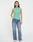 HUFFER GIGI SHIRRED TOP