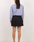 RE:UNION ALIGNMENT LINEN MINI SKORT