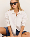 STORIES BE TOLD YOU GOT THIS COTTON POPLIN OVERSIZED SHIRT