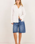 STORIES BE TOLD YOU GOT THIS COTTON POPLIN OVERSIZED SHIRT