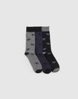 RODD & GUNN DOGS-A-PLENTY THREE PACK SOCKS
