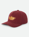 BRIXTON EWING SNAPBACK - BRICK
