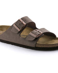 BIRKENSTOCK ARIZONA BIRKIBUC -NARROW - MOCCA