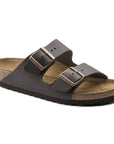 BIRKENSTOCK ARIZONA SMOOTH LEATHER-REGULAR-DARK BROWN