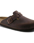BIRKENSTOCK BOSTON OILED LEATHER - REGULAR - HABANA