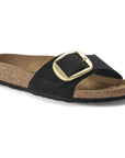 BIRKENSTOCK MADRID BIG BUCKLE NUBUCK - REGULAR - BLACK