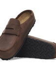 BIRKENSTOCK NAPLES WRAPPED OILED LEATHER - HABANA