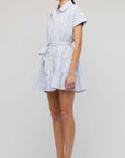 STAPLE THE LABEL MARCELLA MINI SHIRTDRESS