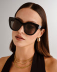 LE SPECS AIR HEART - BLACK