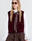 KAREN WALKER ASHFORD VEST