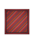 KAREN WALKER STRIPE CLASSIC SCARF PLUM
