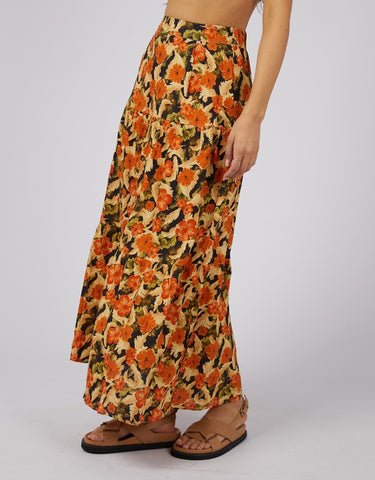 ALL ABOUT EVE MARGOT FLORAL MAXI SKIRT