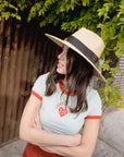 BRIXTON JOANNA HAT - HONEY