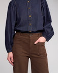 KNEWE ROXIE WIDE LEG FULL LENGTH JEAN