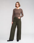 KNEWE HOLLIE WIDE LEG FULL LENGTH JEAN