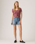 LEVIS CINCH MID-THIGH SHORT LIFT UP