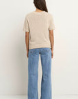 BY ROSA LOVEABLE TAPE YARN KNIT TEE