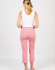 VASSALLI PRINTED SLIM LEG 7/8 LENGTH LIGHTWEIGHT PULL ON
