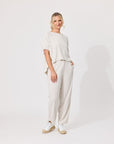 LEMON TREE COSTA LINEN TOP