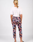 VASSALLI PRINTED SKINNY LEG 7/8 LENGTH LIGHTWEIGHT PULL ON