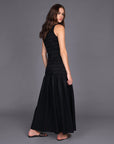 STORM SHIRRED MAXI DRESS