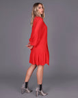 STORM TIE FRONT DRESS