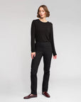 VASSALLI BAY SLIM LEG PULL ON PANT