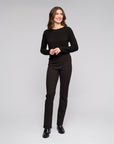 VASSALLI BAY KNIT PULL ON SLIM LEG FULL LENGTH PULL ON PANT