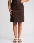 VASSALLI POPPY POPLIN SKIRT