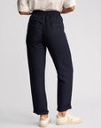 VASSALLI OXFORD SLIM LEG ANKLE GRAZER PANT