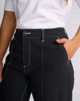 VASSALLI OSLO WIDE LEG ANKLE GRAZER PANT