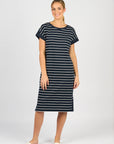 VASSALLI DROP SLEEVE T-SHIRT DRESS