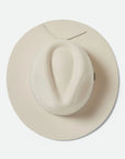 BRIXTON WESLEY FEDORA - OFF WHITE