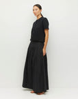 JULIETTE HOGAN KITA SKIRT (CRUSHED COTTON)
