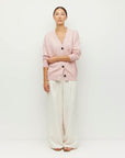 JULIETTE HOGAN MARVIN CARDI ( COTTON KNIT )