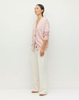 JULIETTE HOGAN MARVIN CARDI ( COTTON KNIT )
