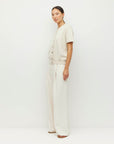 JULIETTE HOGAN TWIN T CARDI ( COTTON KNIT )