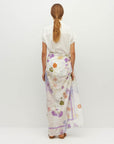 JULIETTE HOGAN BORDER SARONG (AFTERGLOW FLORAL COTTON)