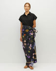 JULIETTE HOGAN BORDER SARONG (AFTERGLOW FLORAL COTTON)