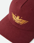 BRIXTON EWING SNAPBACK - BRICK