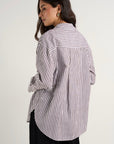 STORIES BE TOLD YOU GOT THIS STRIPE OVERSIZED SHIRT